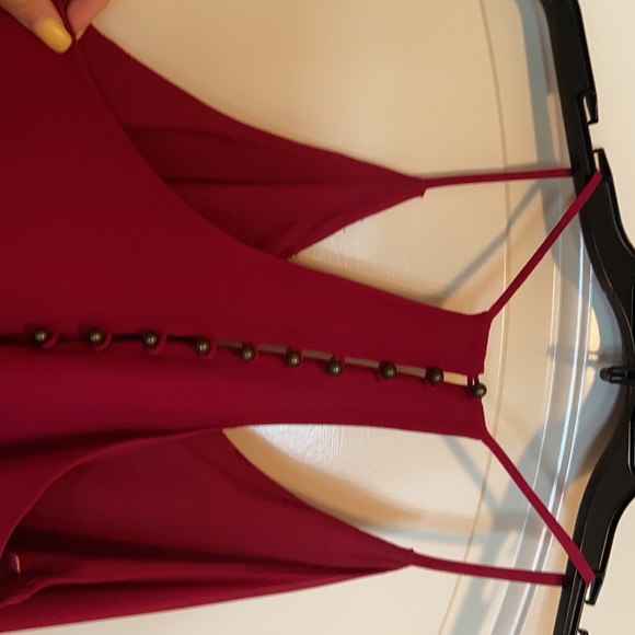 Red Short dress - Picture 3 of 3